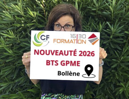 Bagnols-sur-Cèze : 16/30 Formation lance son BTS GPME à Bollène en septembre 2026