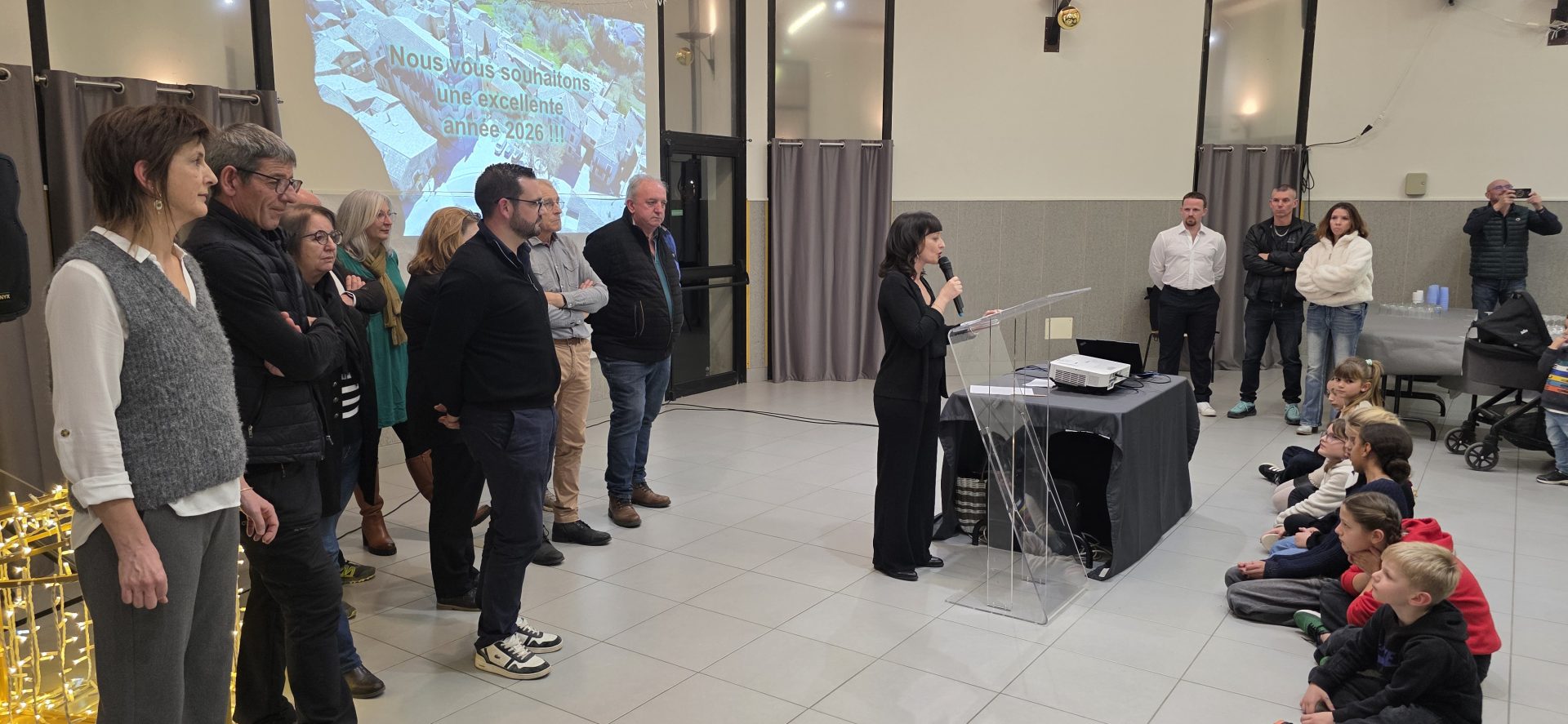 Saint-Marcel-de-Careiret : Carole Bergeri a présenté ses vœux à la population