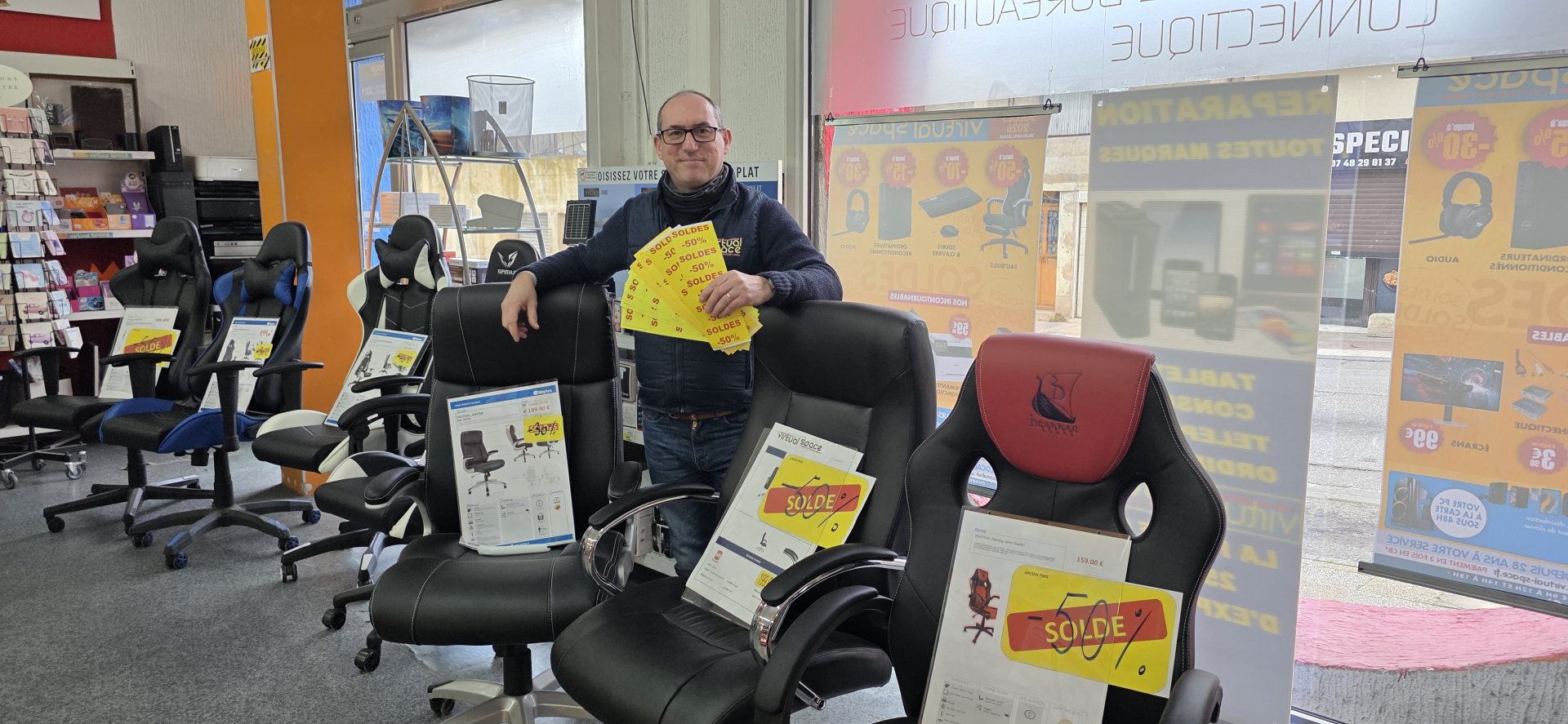 Bagnols-sur-Cèze : soldes 2026, de belles affaires à saisir chez Virtual Space Informatique
