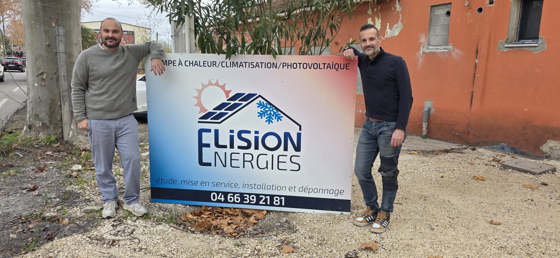 Bagnols-sur-Cèze : l’entreprise Elision Énergies, spécialisée en climatisation, pompes à chaleur et photovoltaïque, s’est installée route de Nîmes