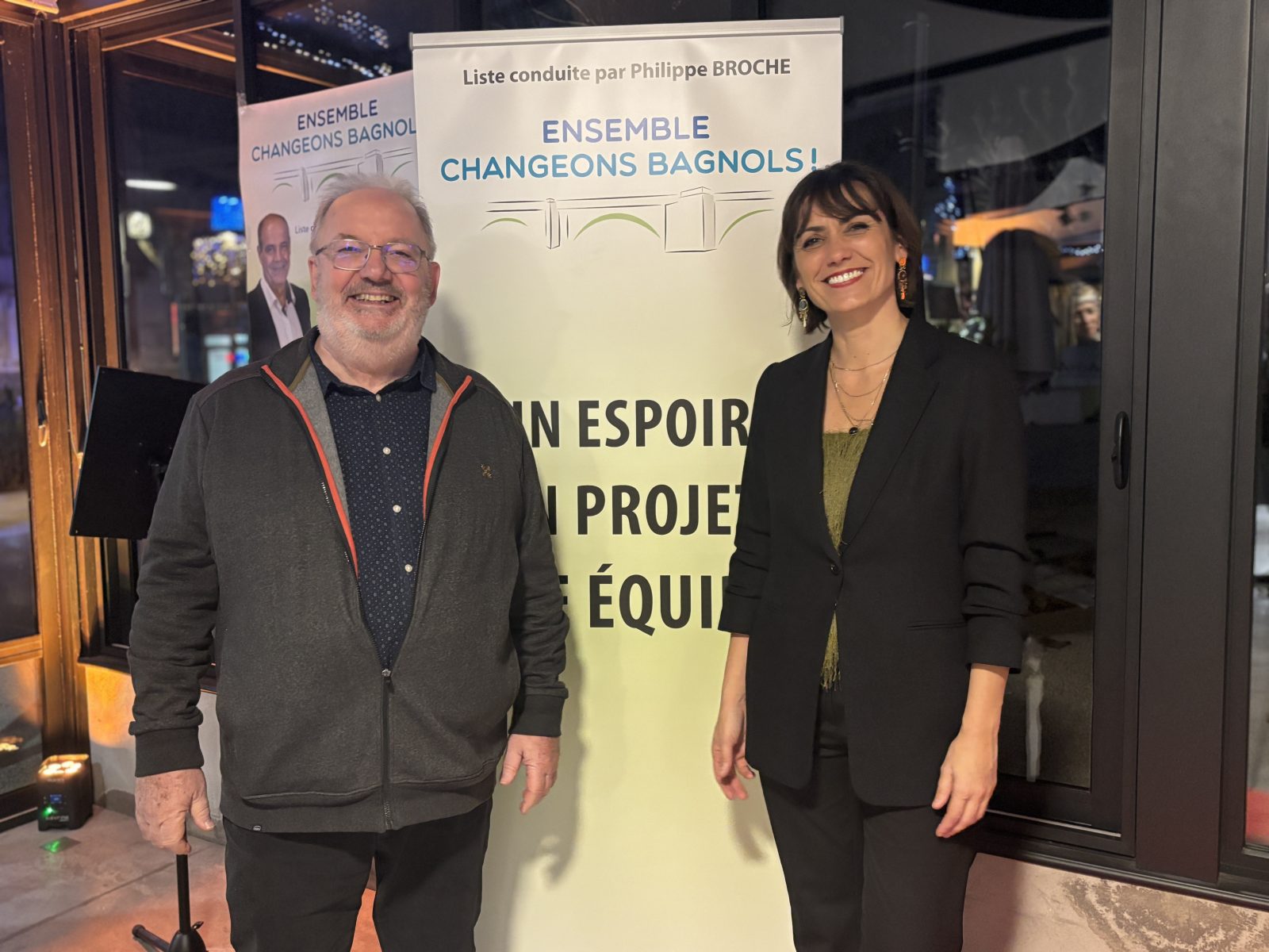 Municipales 2026 à Bagnols-sur-Cèze : Claire Durand et Michel Valentin, deux profils clés présentés par Philippe Broche