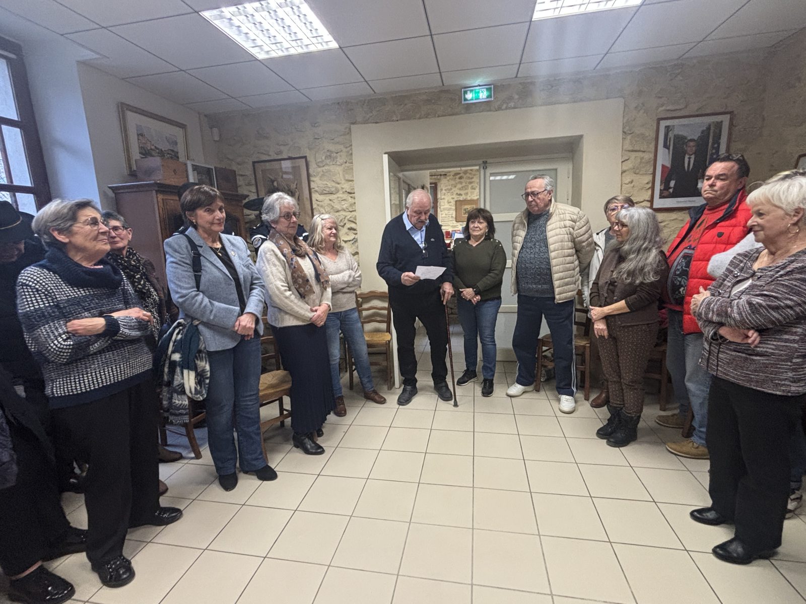 À La Roque-sur-Cèze, les derniers vœux très émouvants du maire Robert Gauthier