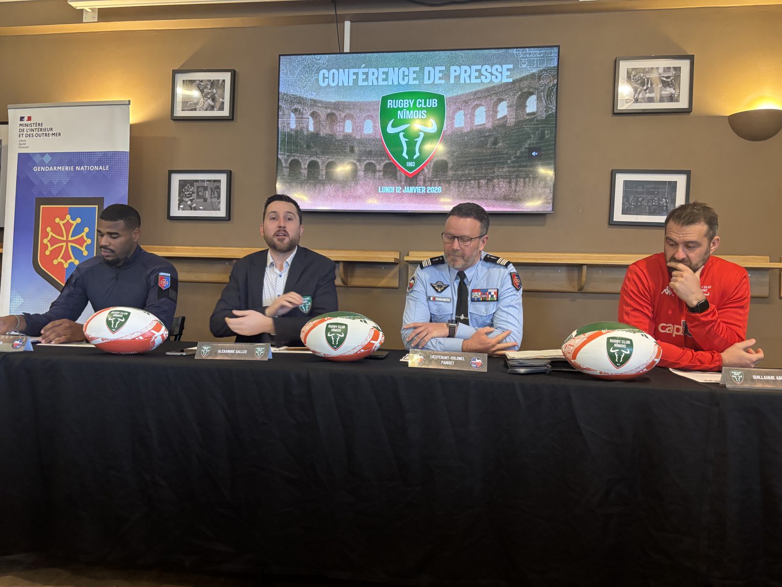 Un match, une thématique : le RC Nîmes reçoit Genève sous le signe de la gendarmerie