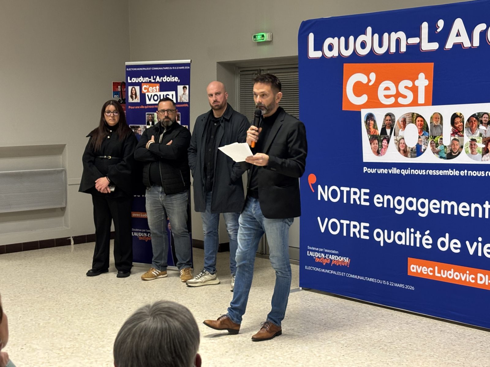 Municipales à Laudun-l’Ardoise : Ludovic Di Rollo vire en tête, une quadrangulaire possible