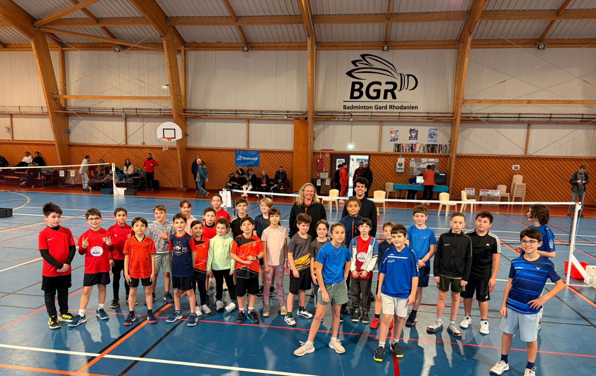 Tavel : succès pour la 4ᵉ manifestation du club de badminton BGR.30