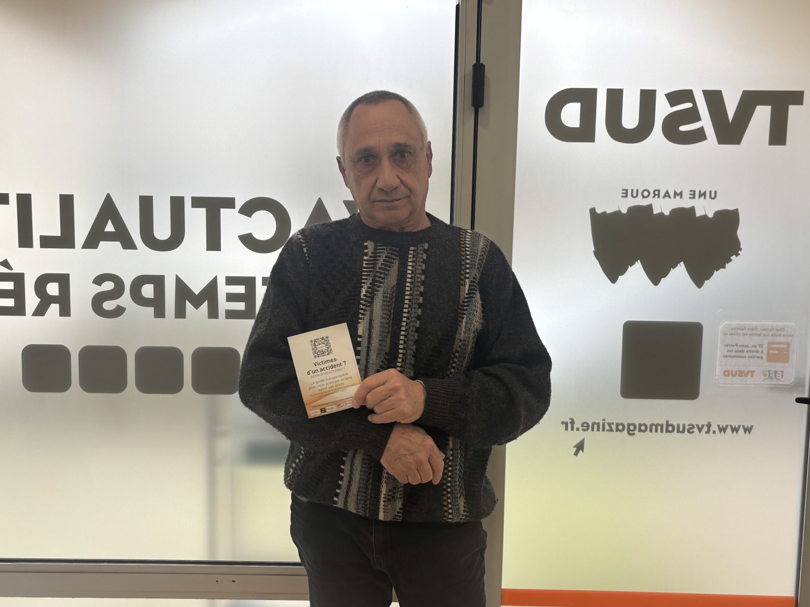 À Bagnols-sur-Cèze, Bernard Couffin porte la voix des familles de victimes de la route