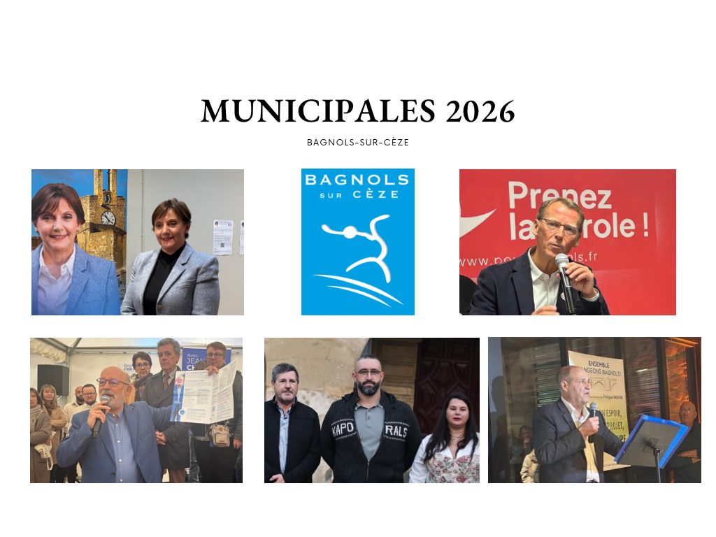 Municipales à Bagnols-sur-Cèze : cinq listes en lice pour une campagne aux forts enjeux de sécurité, commerce et santé