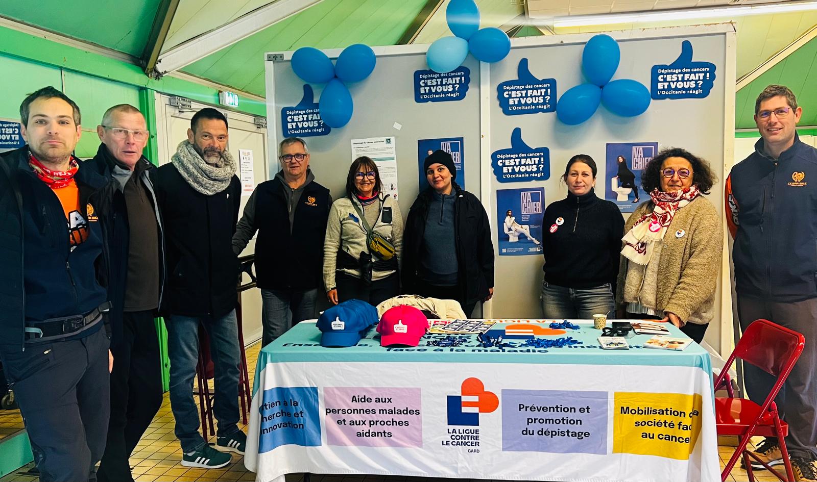 Laudun-l’Ardoise : la randonnée vélo solidaire de Mars Bleu mobilise malgré le vent