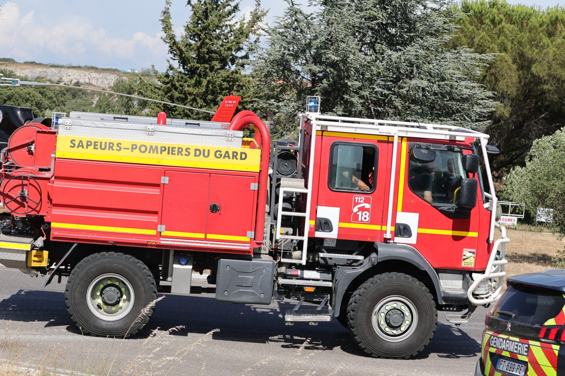 Vénéjan : un feu d’habitation mobilise 15 sapeurs-pompiers, deux occupants relogés