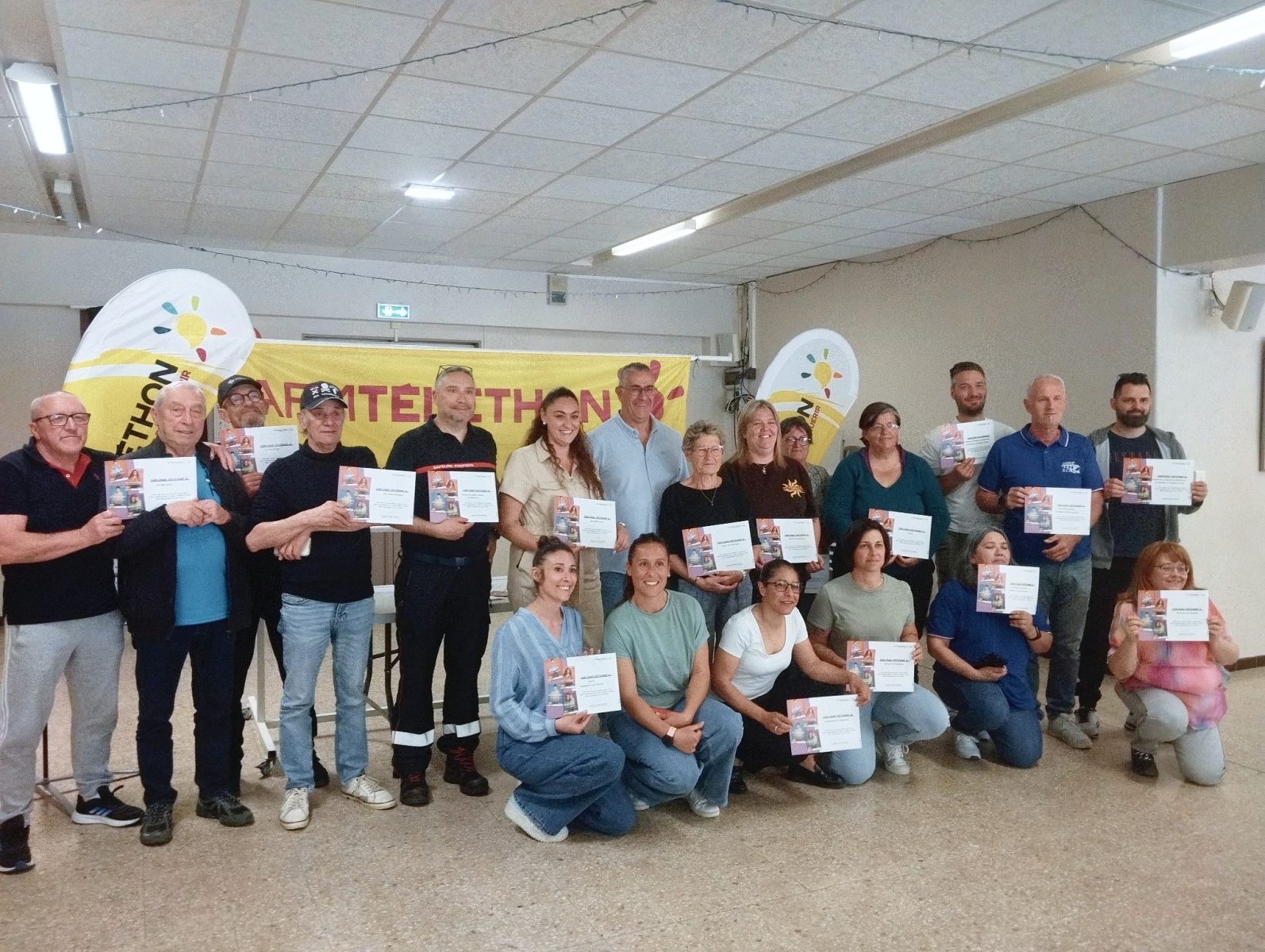 Roquemaure : 7 741,68 € collectés grâce à une mobilisation exemplaire pour le Téléthon