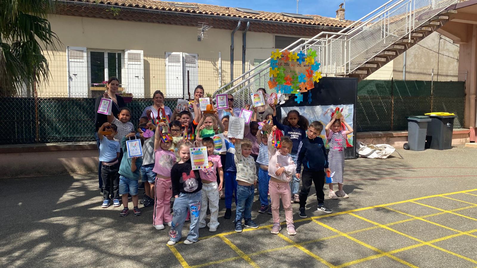 Pont-Saint-Esprit : une chasse aux œufs réussie à l’école Jules Ferry avant les vacances