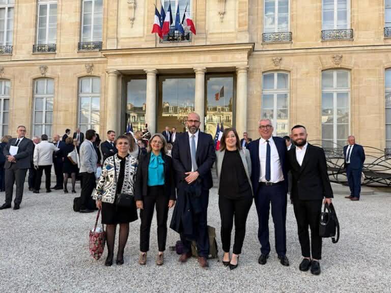 Julie Mercier, maire du Garn, reçue à l’Élysée après une journée de travail avec les ministres