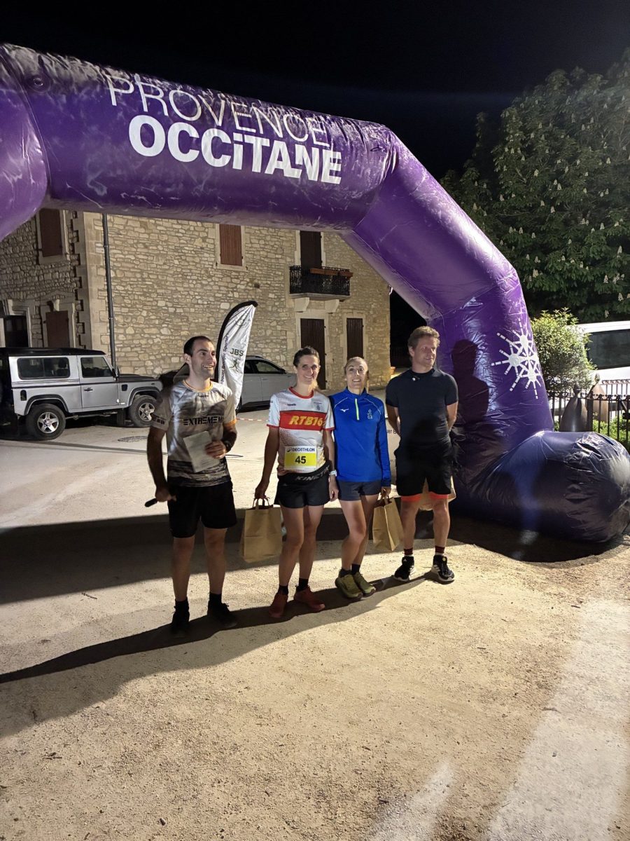 Pont-Saint-Esprit : des membres du Club d’Athlétisme Spiripontain ont participé à la première épreuve du challenge Trail Provence Occitane à Montclus