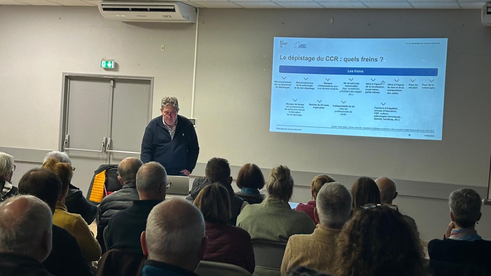 Laudun-L’Ardoise : le dépistage du cancer colorectal au cœur d’une conférence avec le Docteur Even Philippe organisée le lundi 13 avril