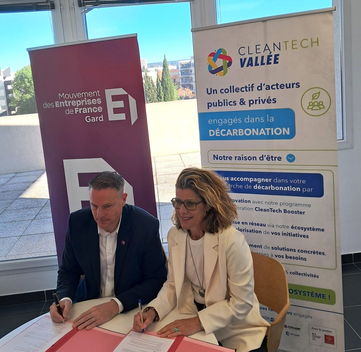 Nîmes : la CleanTech Vallée et le MEDEF Gard s’unissent pour accélérer la décarbonation des entreprises