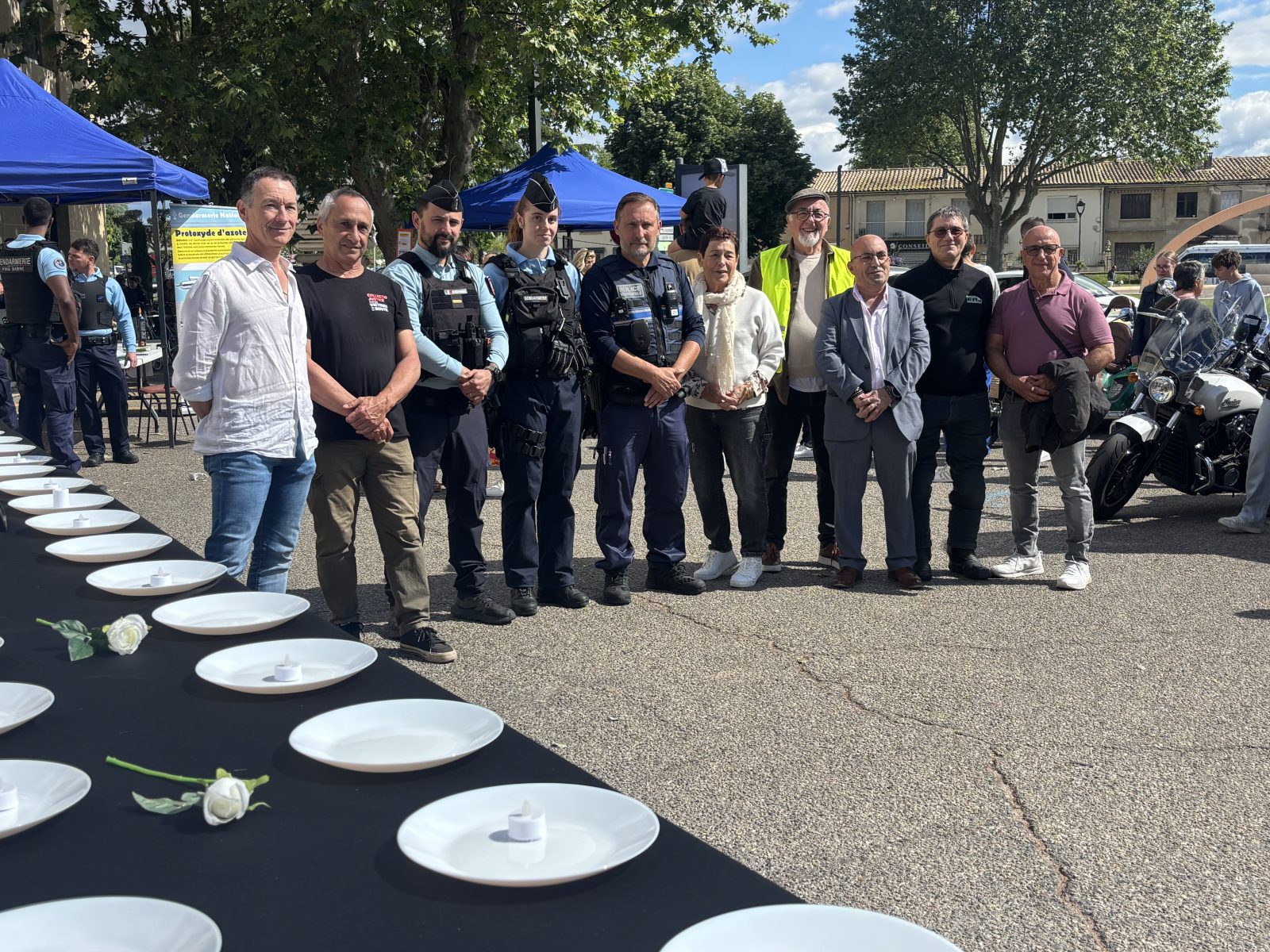 À Pont-Saint-Esprit, un rassemblement en hommage à Adrien et pour sensibiliser aux drames de la route