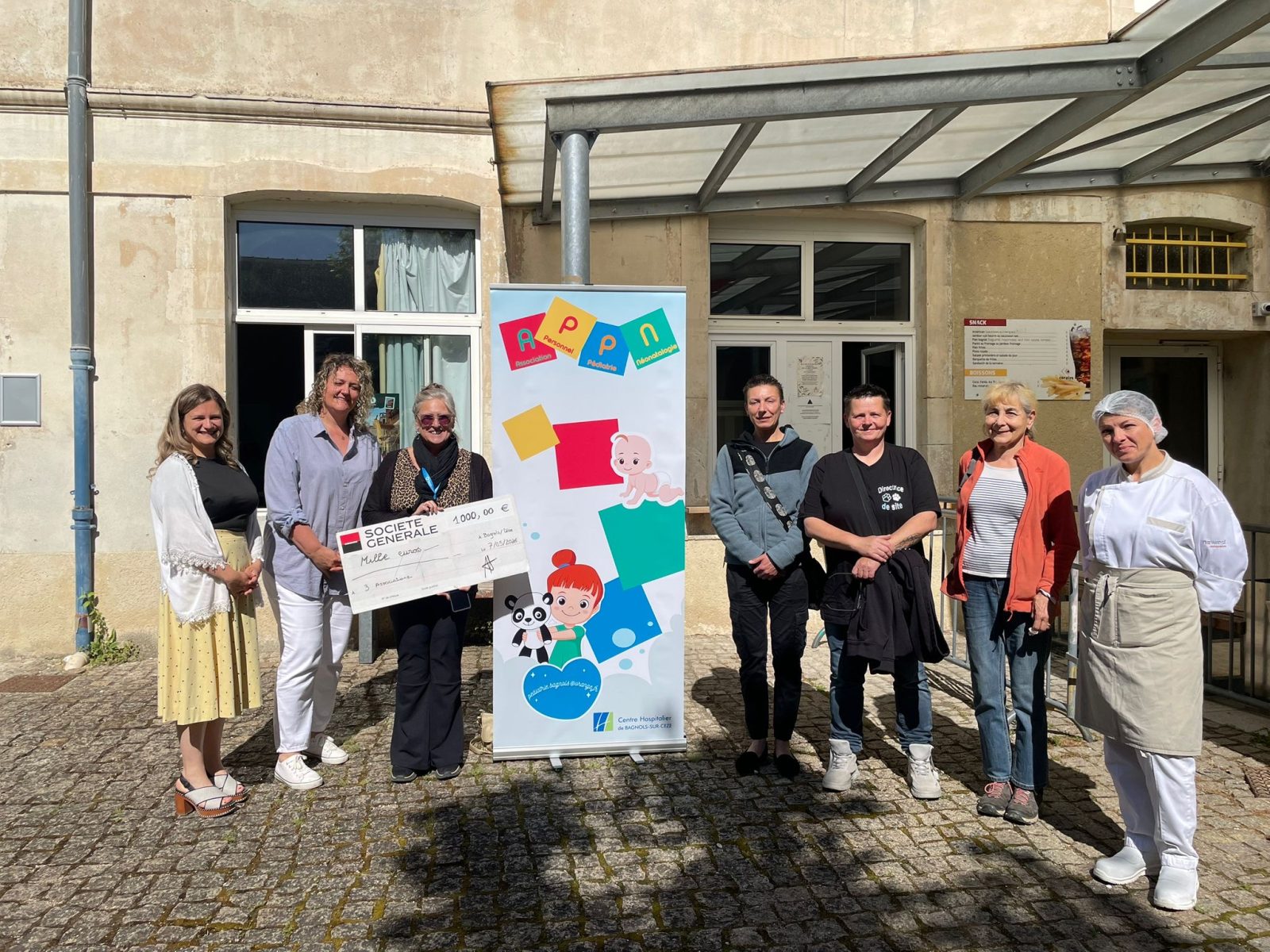 Bagnols-sur-Cèze : 1 000 € récoltés pour les associations locales et la pédiatrie de Bagnols-sur-Cèze grâce au lycée Saint-Marie