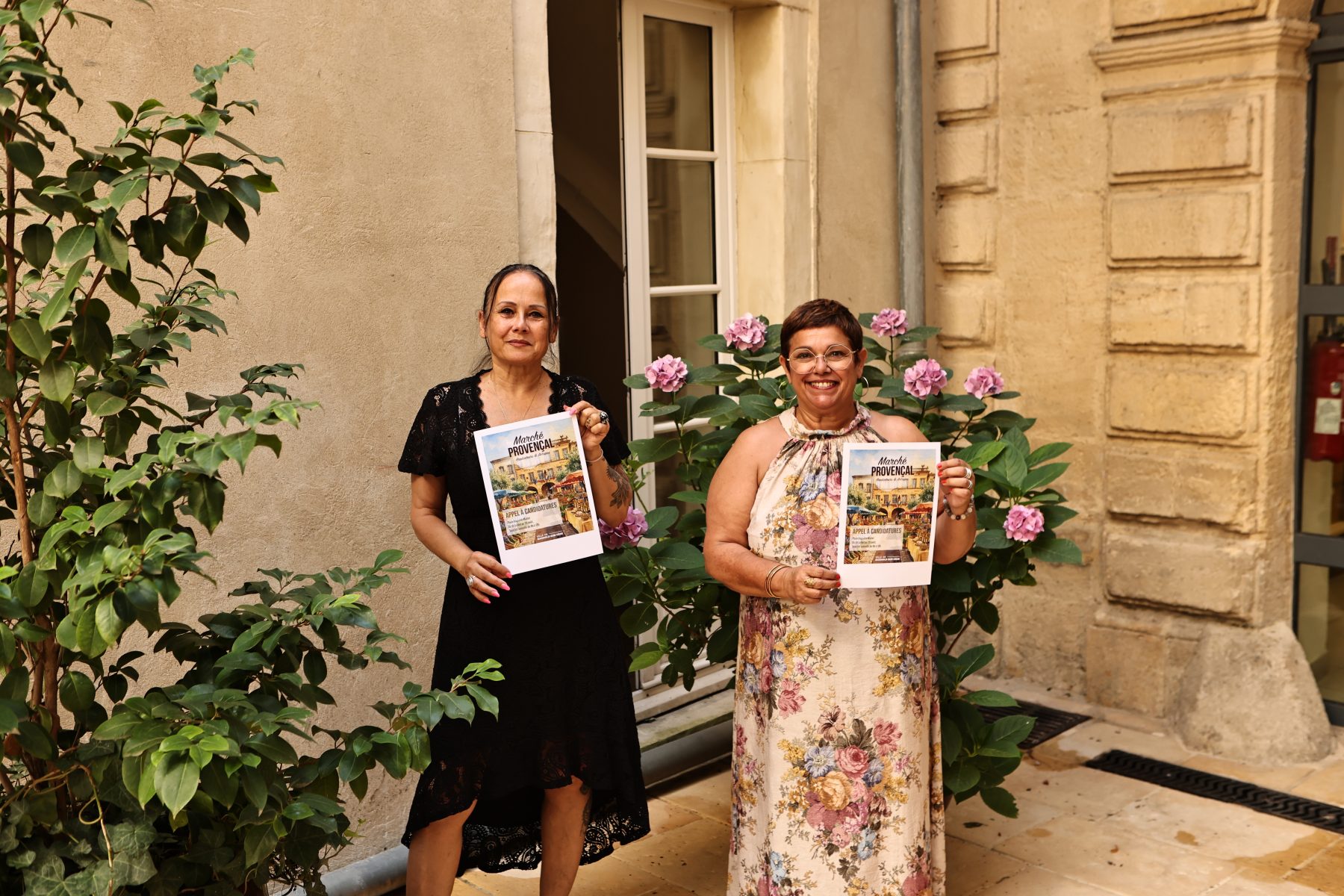 Un marché provençal pour faire revivre la place Mallet à Bagnols-sur-Cèze