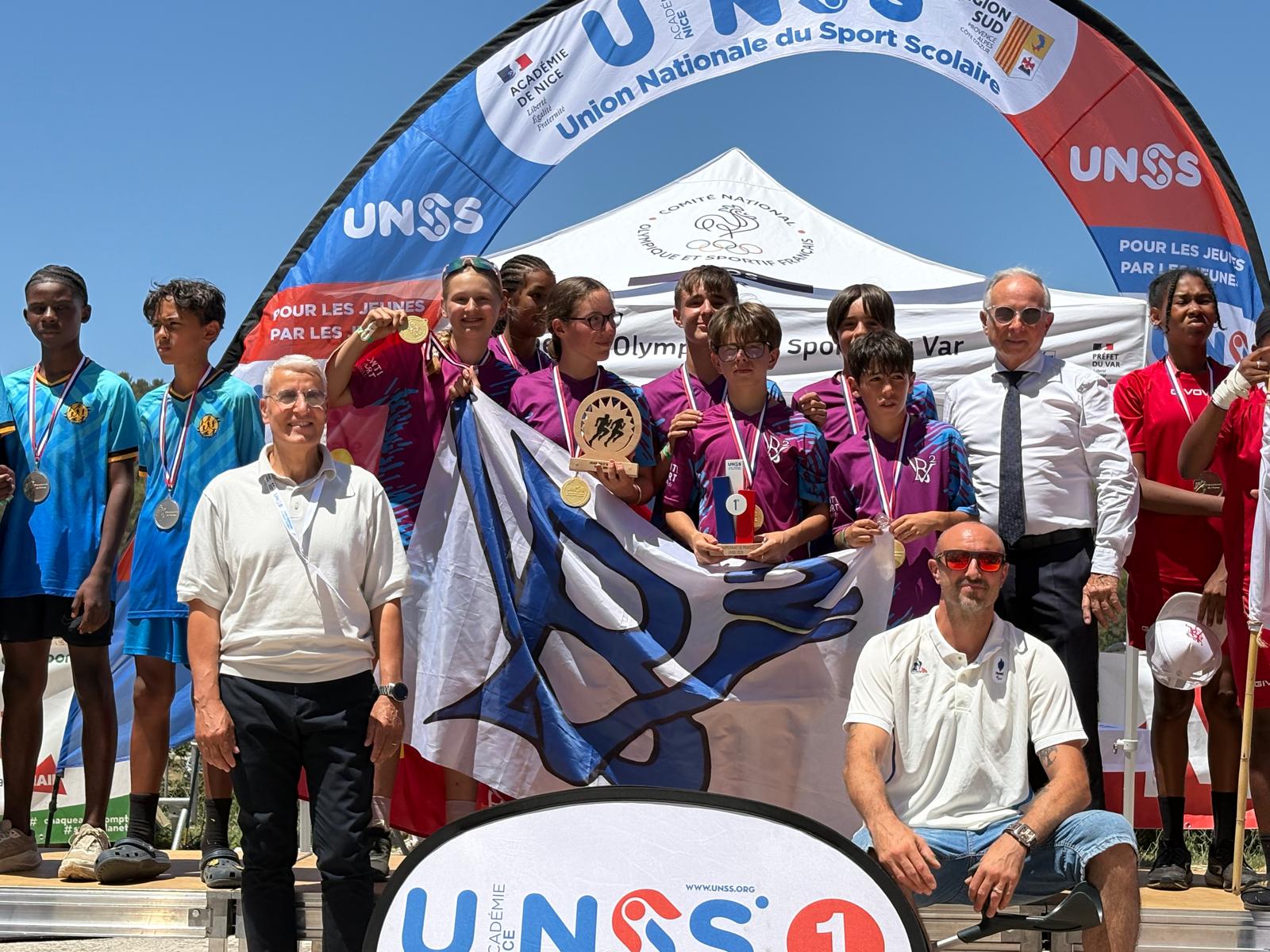 Des champions de France au collège Bernard-de-Ventadour !