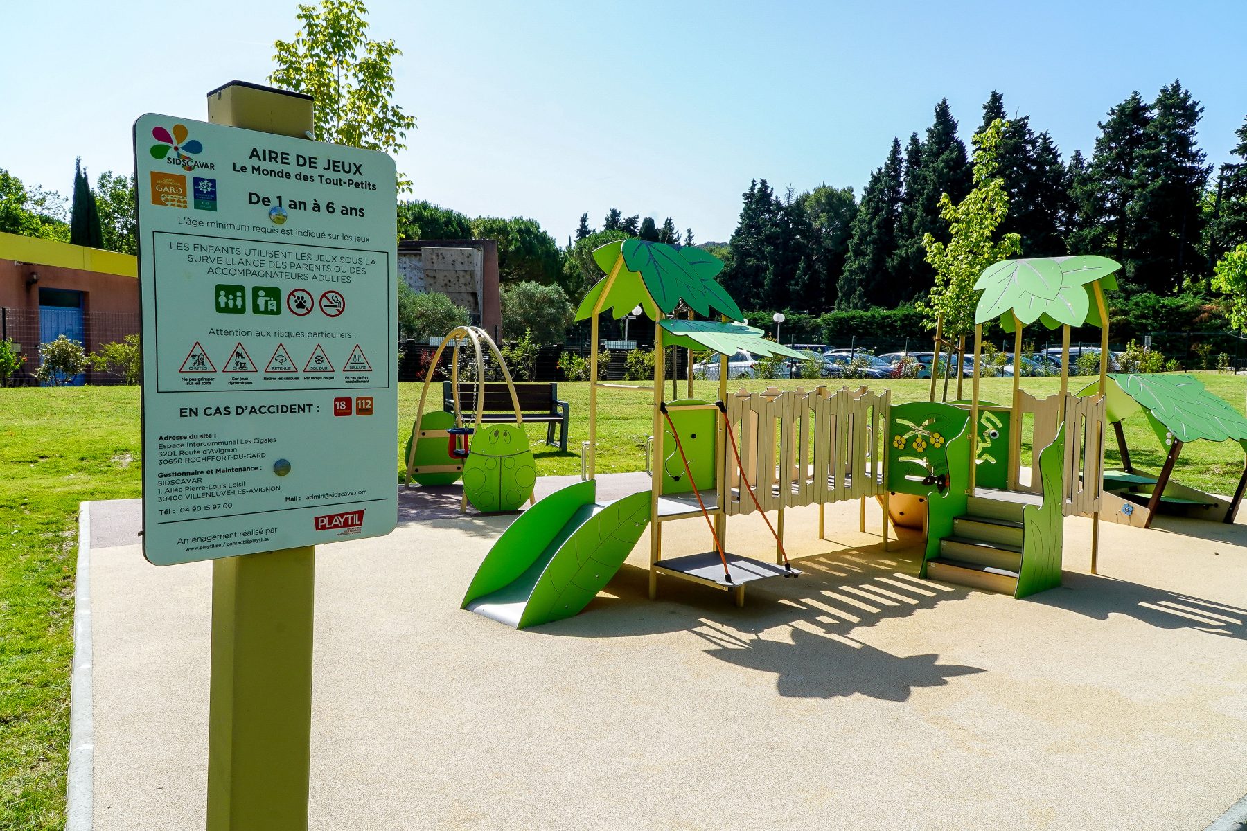 Rochefort-du-Gard : un jardin intergénérationnel inauguré aux Cigales