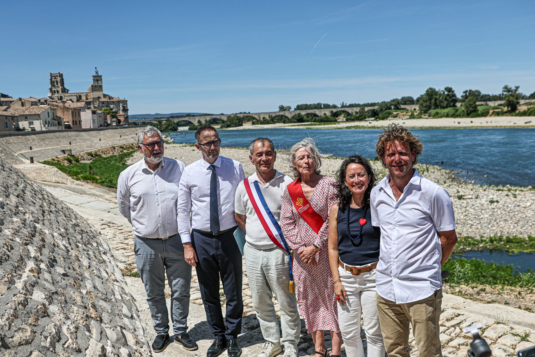Pont-Saint-Esprit : la digue sécurisée pour mieux protéger la ville face aux crues du Rhône