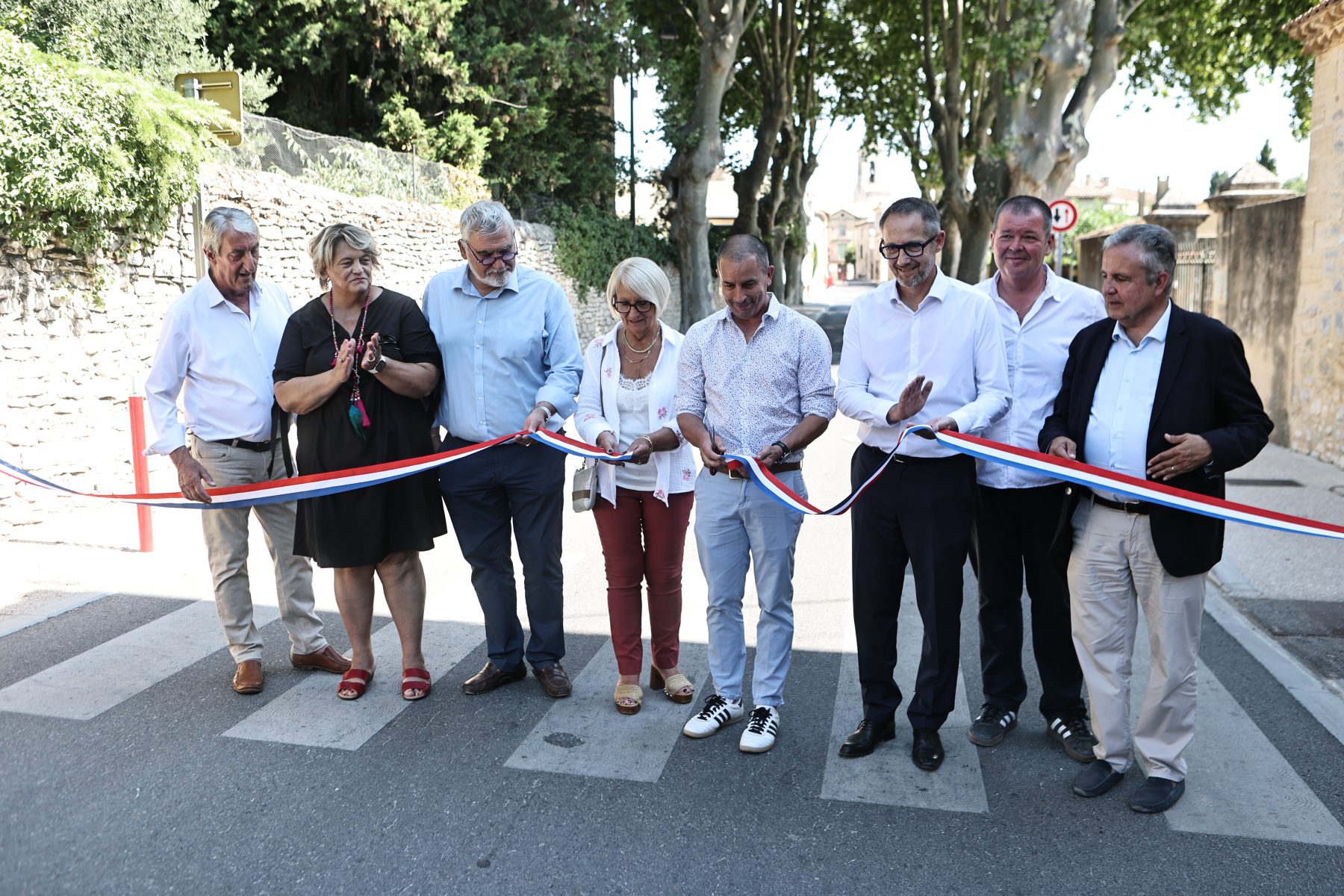 Lirac : la traversée du village métamorphosée après un chantier d’ampleur