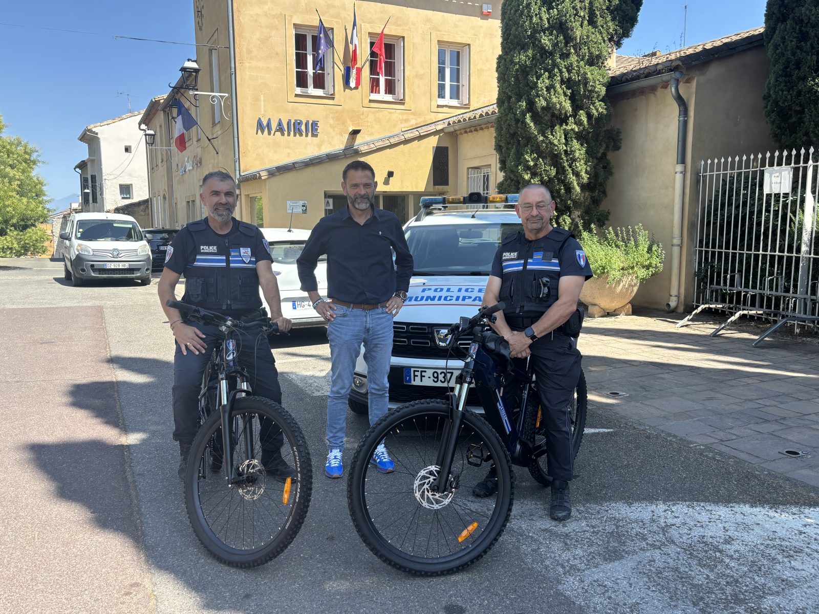 Laudun-l’Ardoise : la police municipale mise sur le VTT et la vidéoprotection