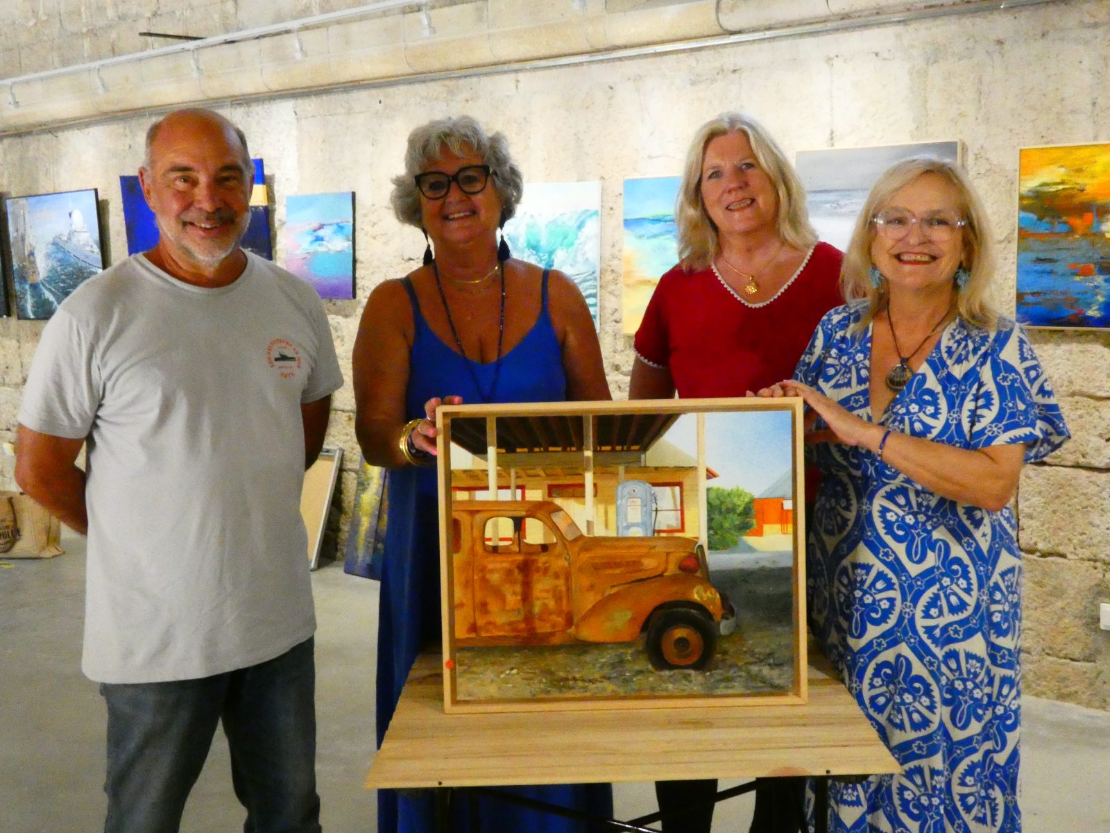 Goudargues : la salle capitulaire de la Venise gardoise ouvre la saison culturelle par une grande exposition de peinture.