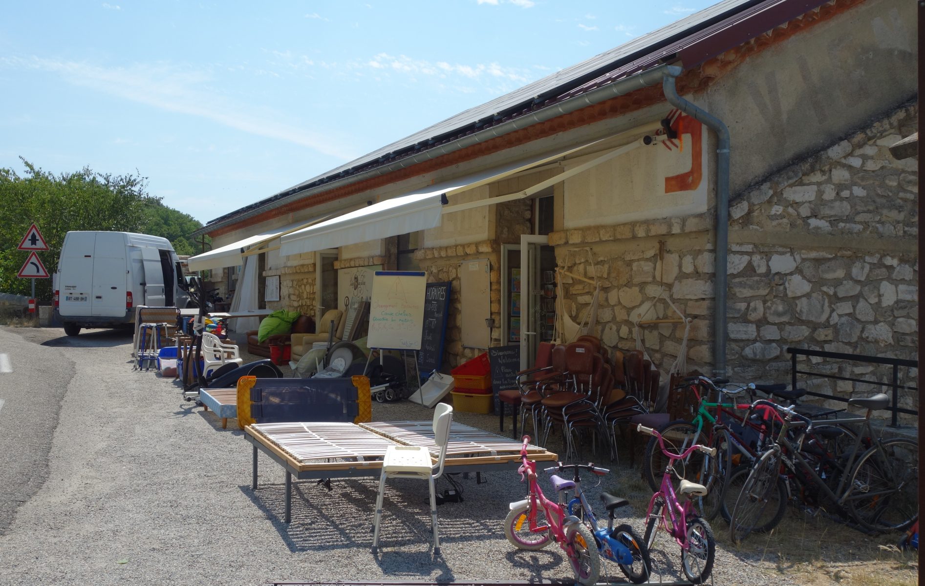 Montclus : la Recyclerie passe aux horaires d&rsquo;été !
