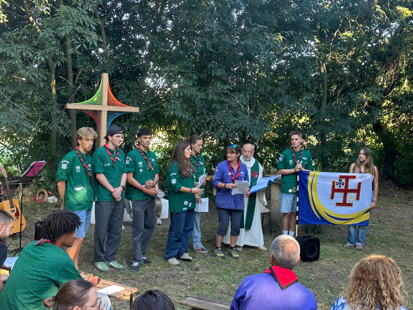 Bagnols-sur-Cèze : les Scouts et Guides de France ont célèbré deux années d’engagement avant les camps d’été