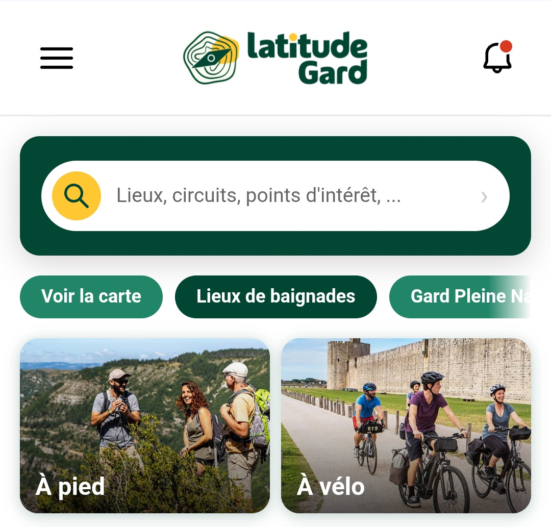 Une nouvelle application gratuite pour explorer les trésors du Gard en pleine nature