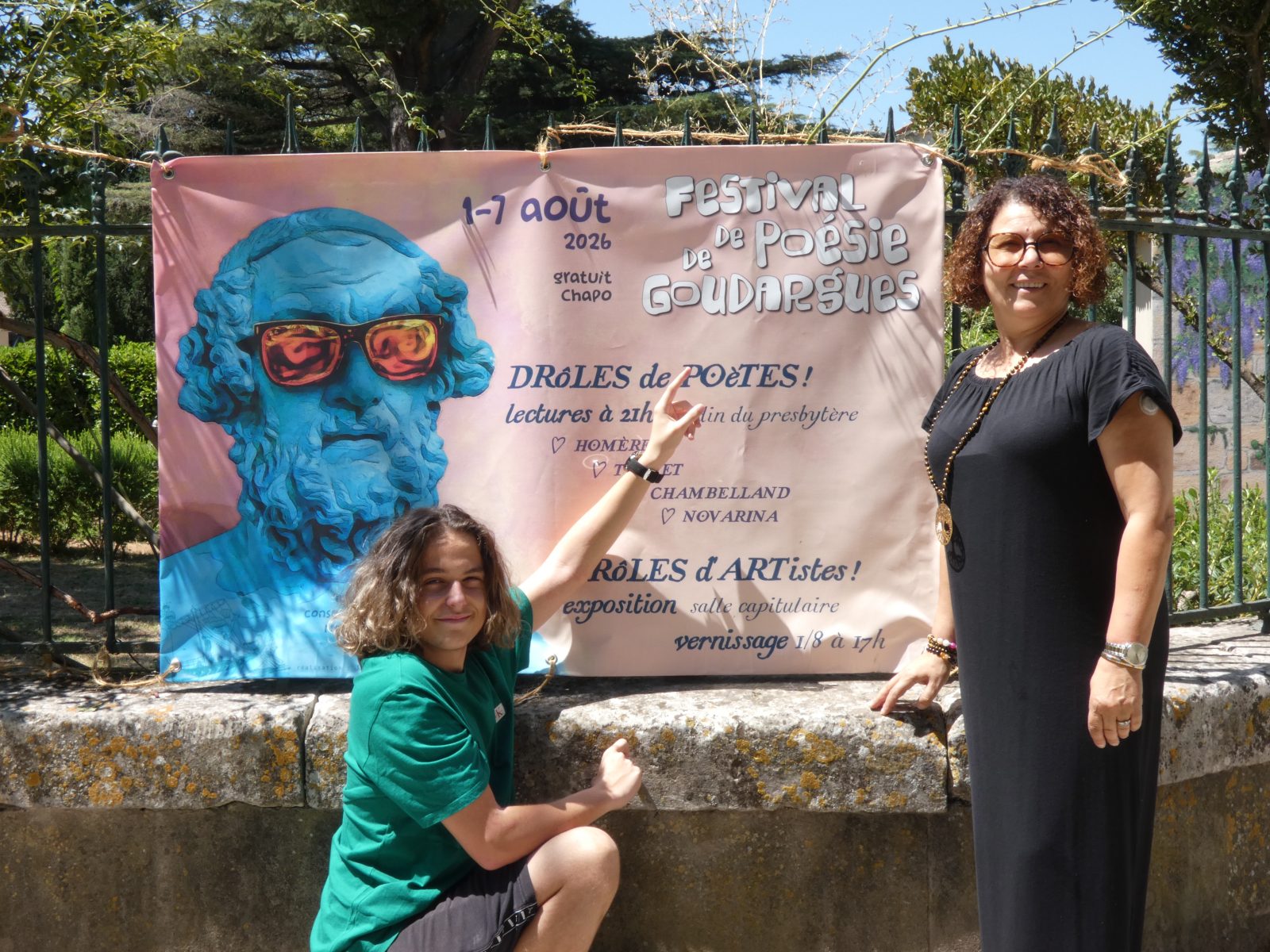 Goudargues : la Onzième édition du Festival de Poésie se poursuit