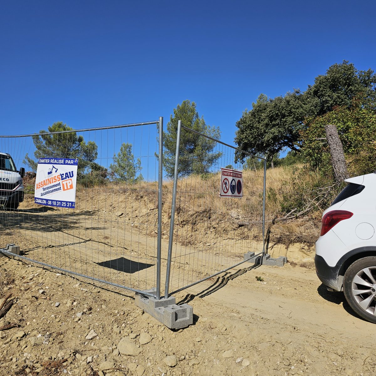 Villeneuve-lez-Avignon : polémique autour de travaux chemin de Pierre Longue, la municipalité répond à l’opposition
