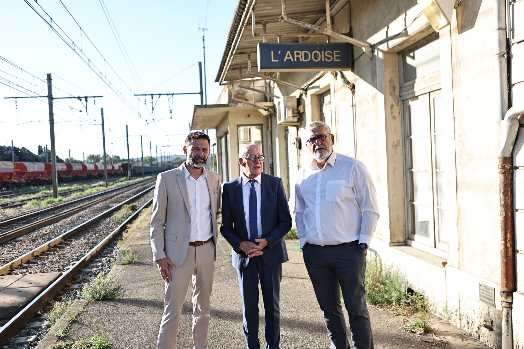Laudun-l’Ardoise : Jean-Louis Chauzy à la rencontre des forces économiques du territoire