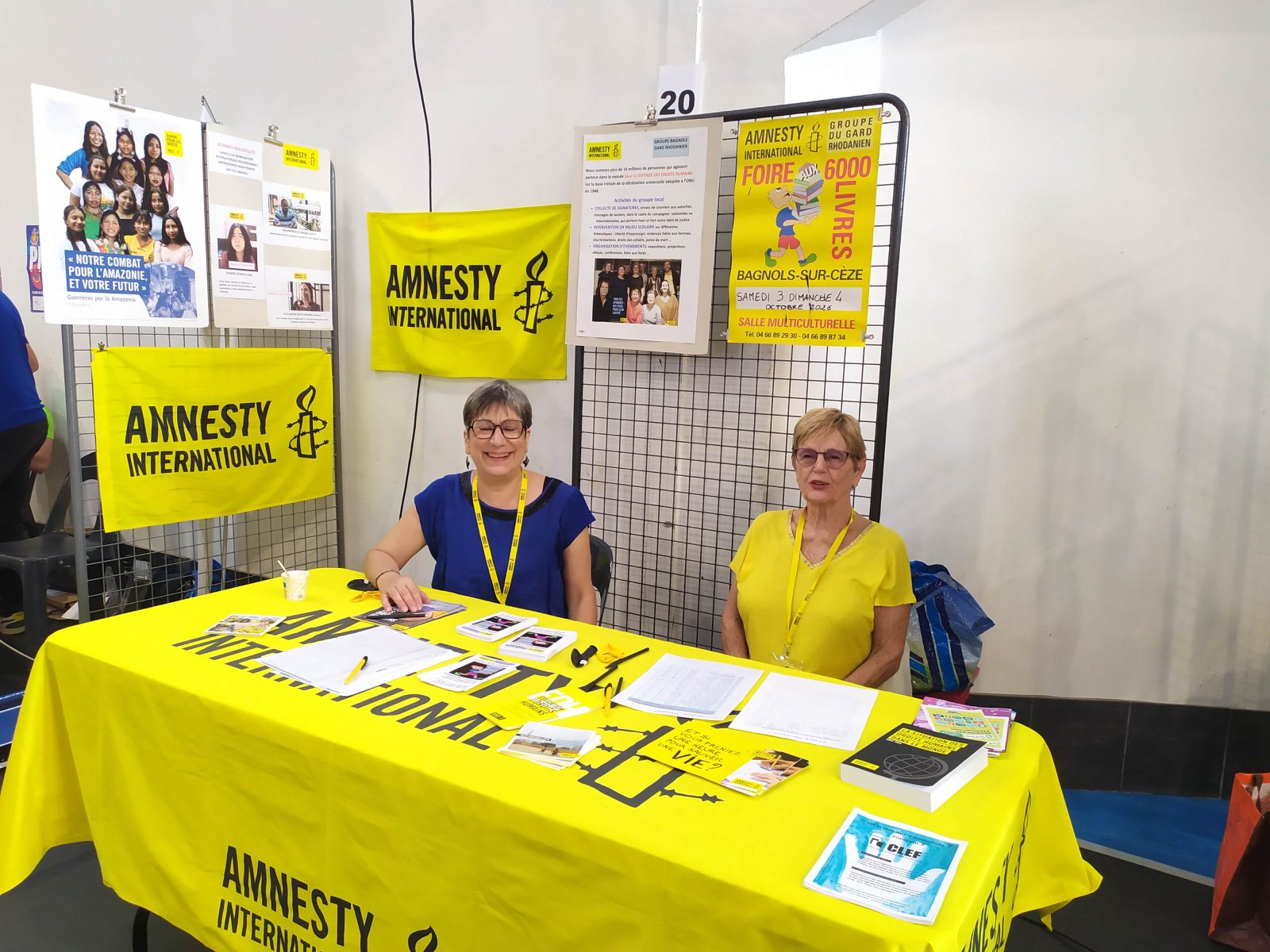 Bagnols-sur-Cèze : la foire aux livres d’Amnesty International revient pour sa 17e édition
