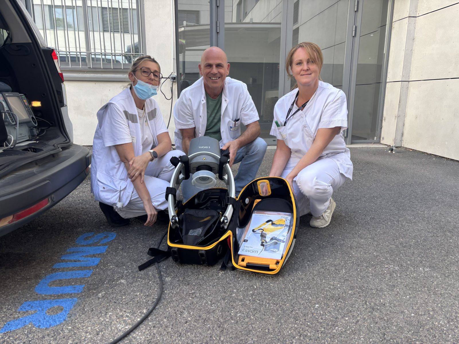 Bagnols-sur-Cèze : aux urgences, LUCAS renforce le SMUR lors des arrêts cardiaques