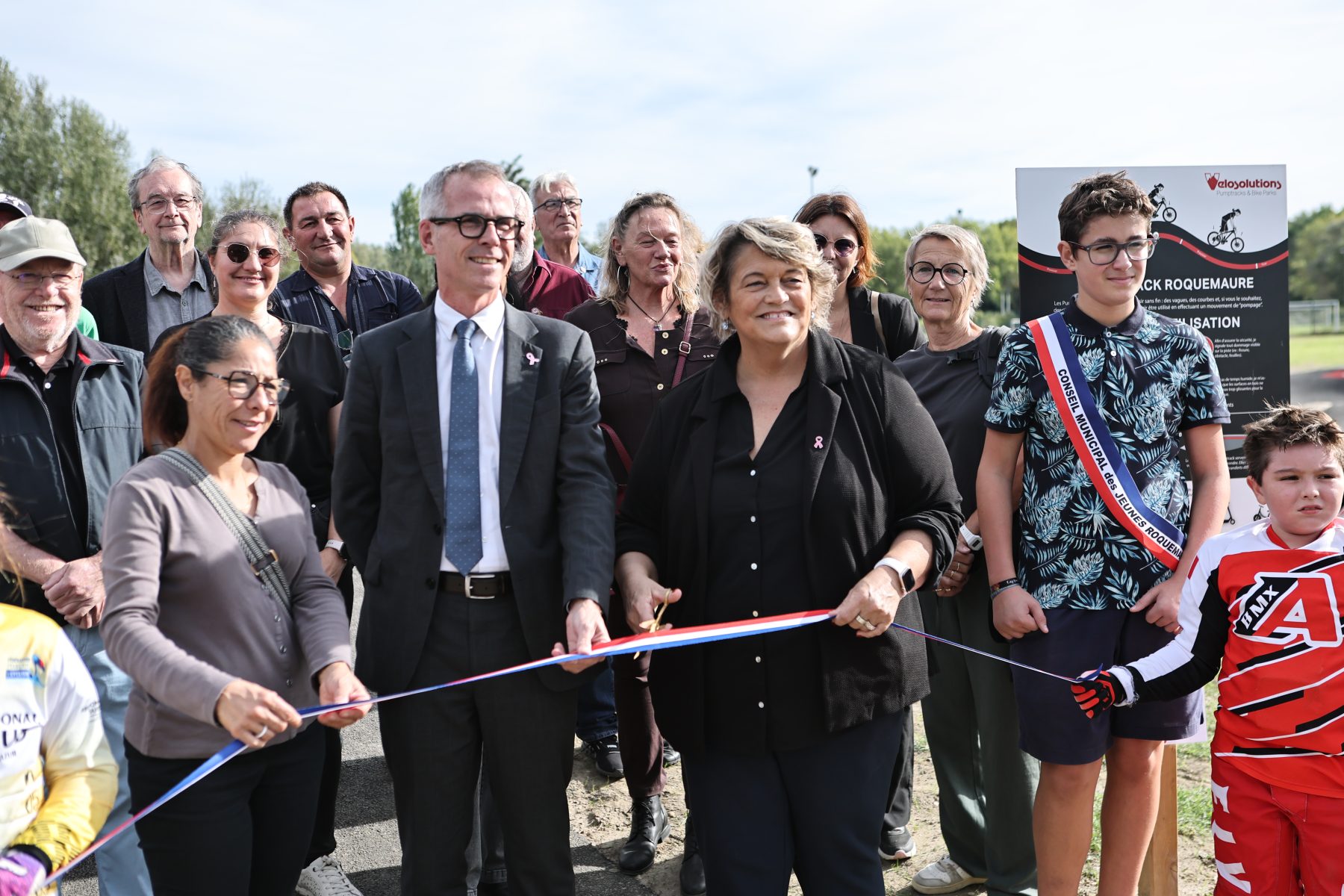 Roquemaure : un pumptrack nouvelle génération inauguré sur l’île de Miémart