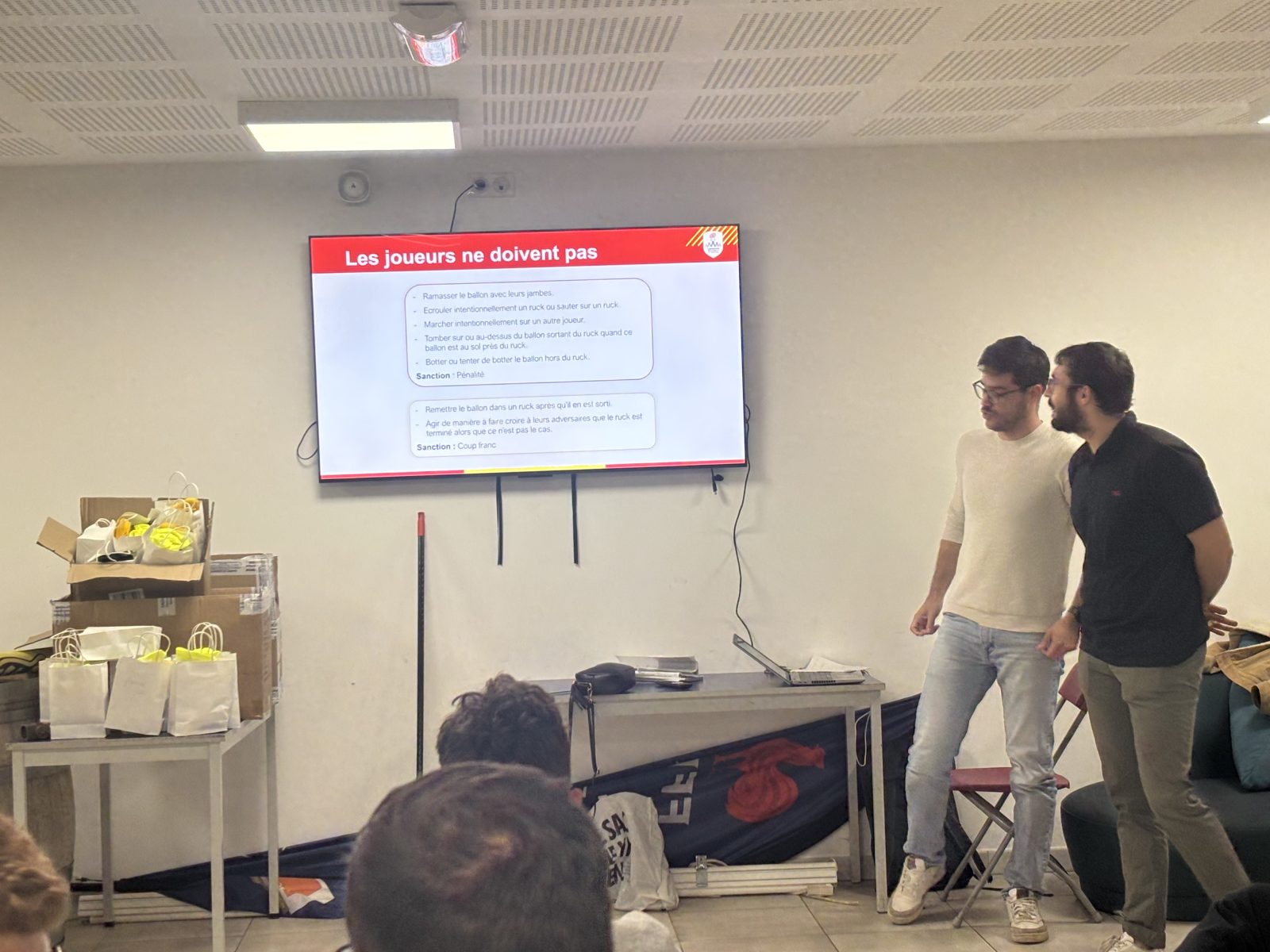 Rugby : le RCBM accueille les arbitres gardois pour une soirée de formation et de convivialité