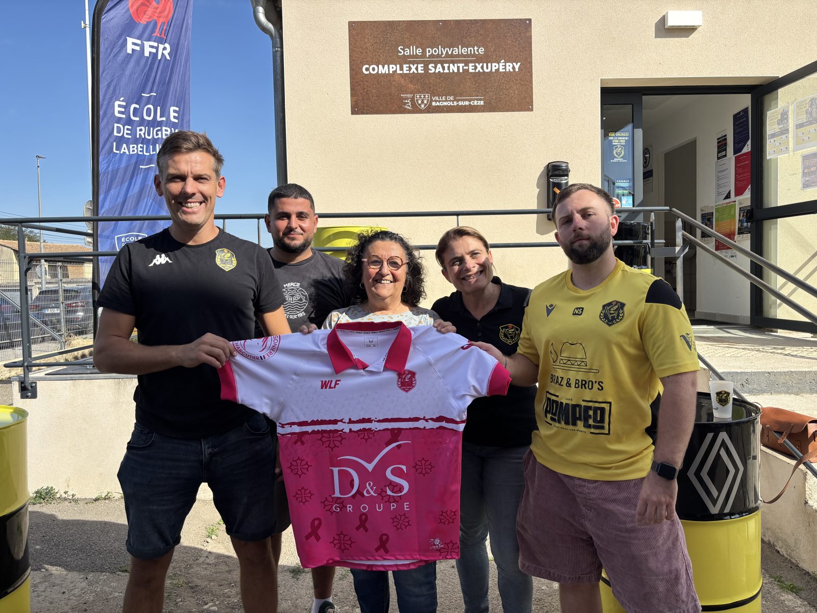 Le RCBM se pare de rose pour soutenir la Ligue contre le cancer