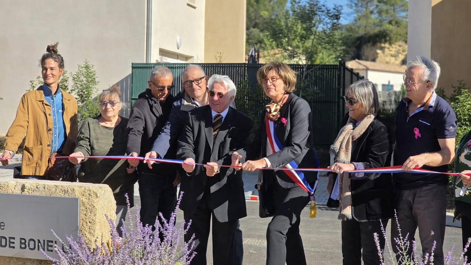 Castillon-du-Gard : la résidence Le Roc de Bonelli inaugurée